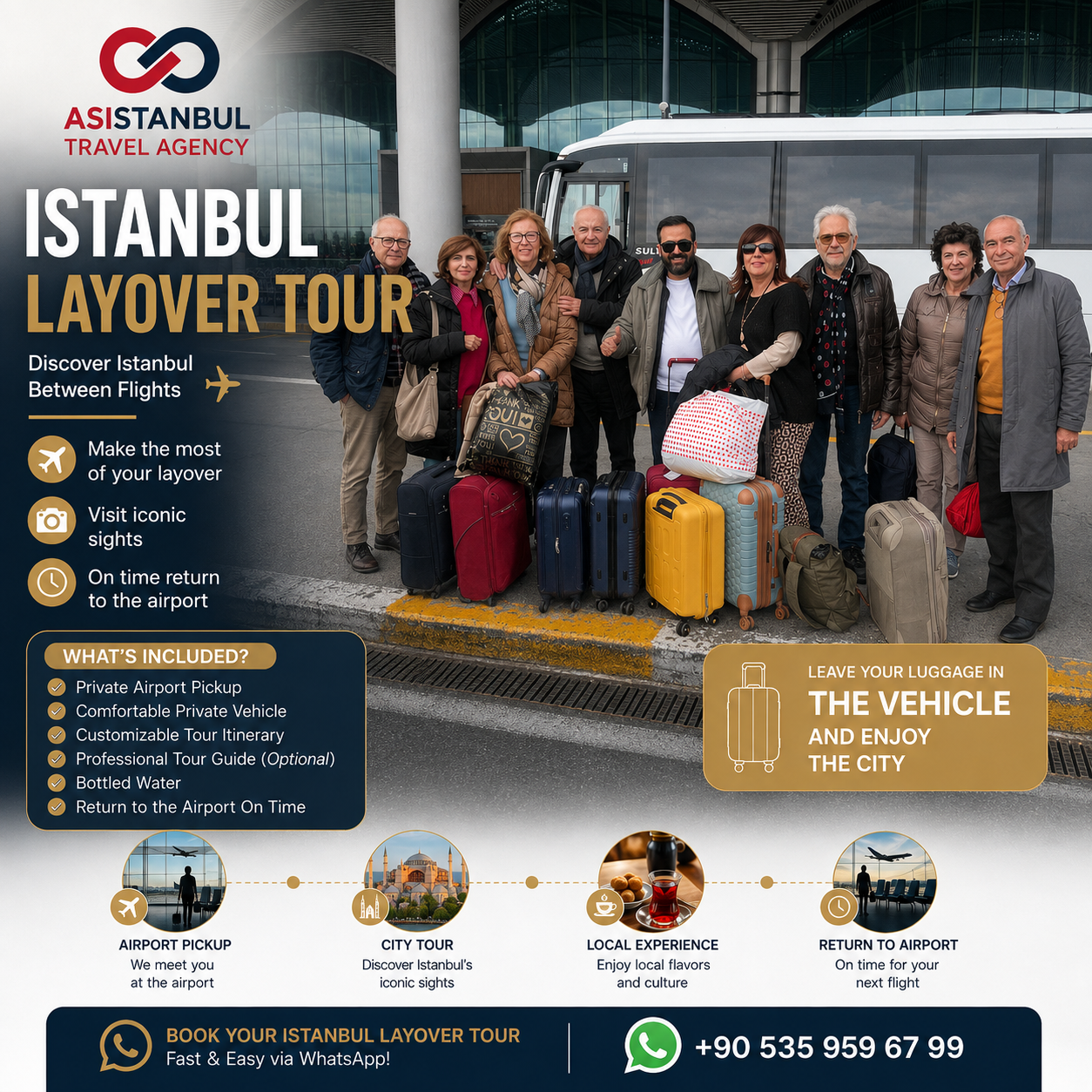 6 Hour Layover in Istanbul | Private Istanbul Layover Tour