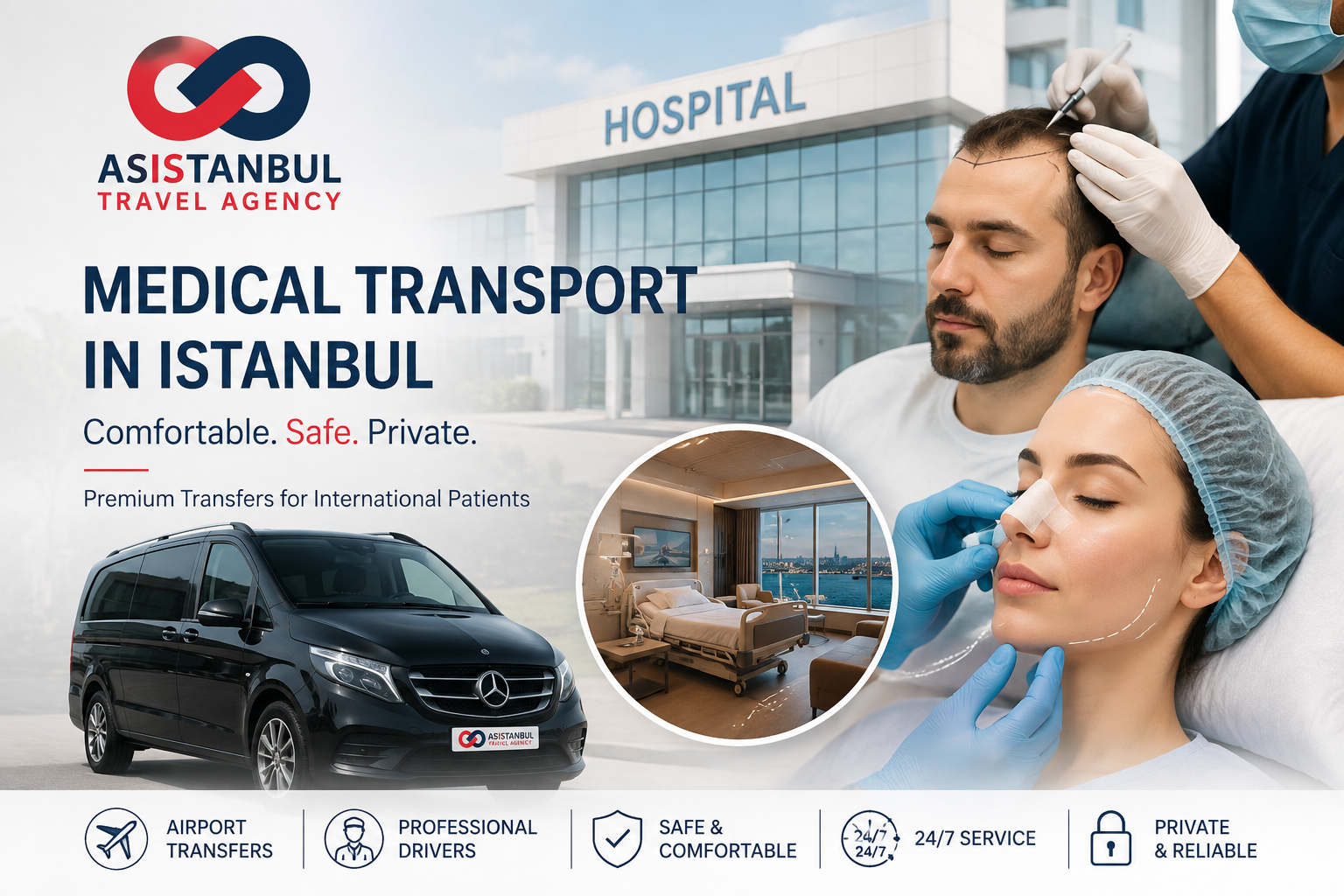 Medical Transportation in Istanbul | Private Hospital Transfers